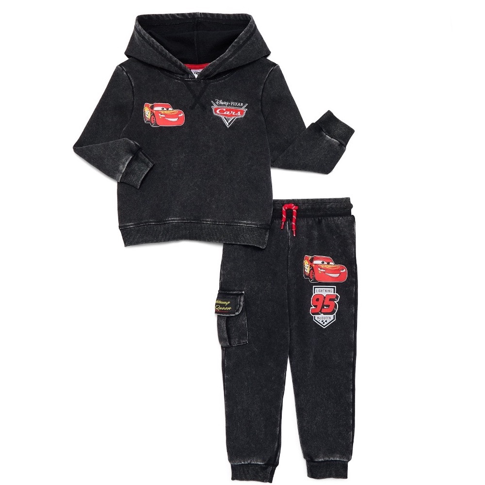 Disney Cars Lightning McQueen Hoodie and Sweatpants Boys Size 3T